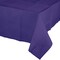 Party Central Rectangular Disposable Party Table Covers - 108" - Grape Purple - Pack of 6